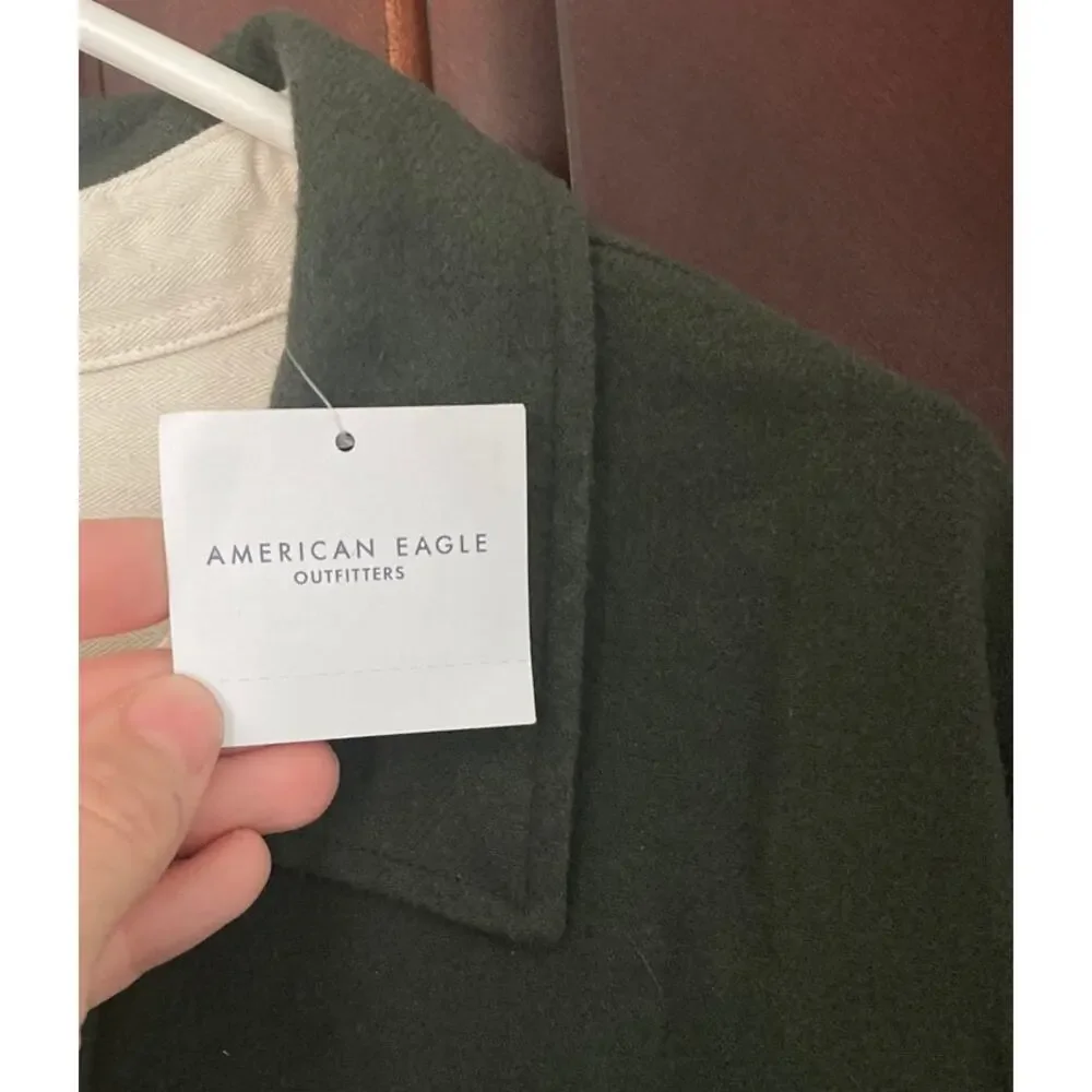 American Eagle -Minimal Cabincore Heavy Duty Soft Thick Brushed Flannel-XXL
